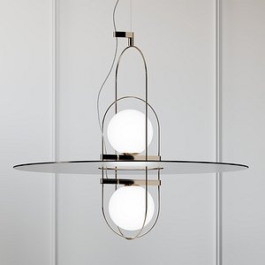 pendant lamp fontanaarte 3D model