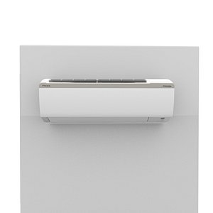 3D inverter air conditioner white