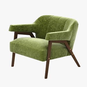 3d model of chair lounge