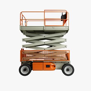 Scissor Lift Rigged