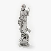 Aphrodite Statue 3D Model 3D model