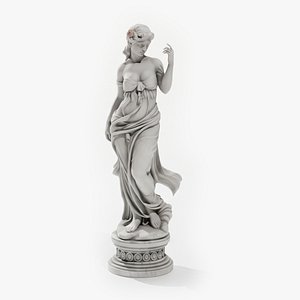 Aphrodite Statue 3D Model 3D model