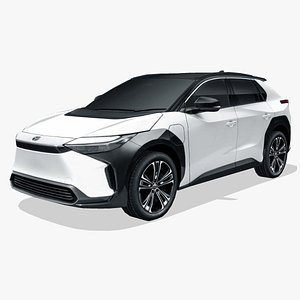 3D Toyota bZ4X 2023 model