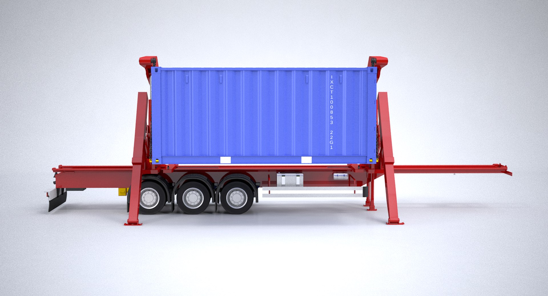 Sidelifter Container 3D - TurboSquid 1385233