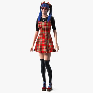 Female Baseball Outfit 3D model - TurboSquid 1750122