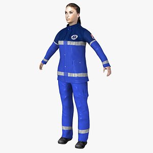 3d model paramedic ready