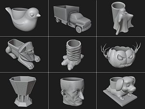 Custom Planters - Pen Holders Pack