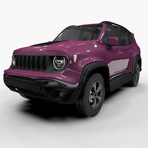 Jeep Renegade Pink Trailhawk 2019 L1389