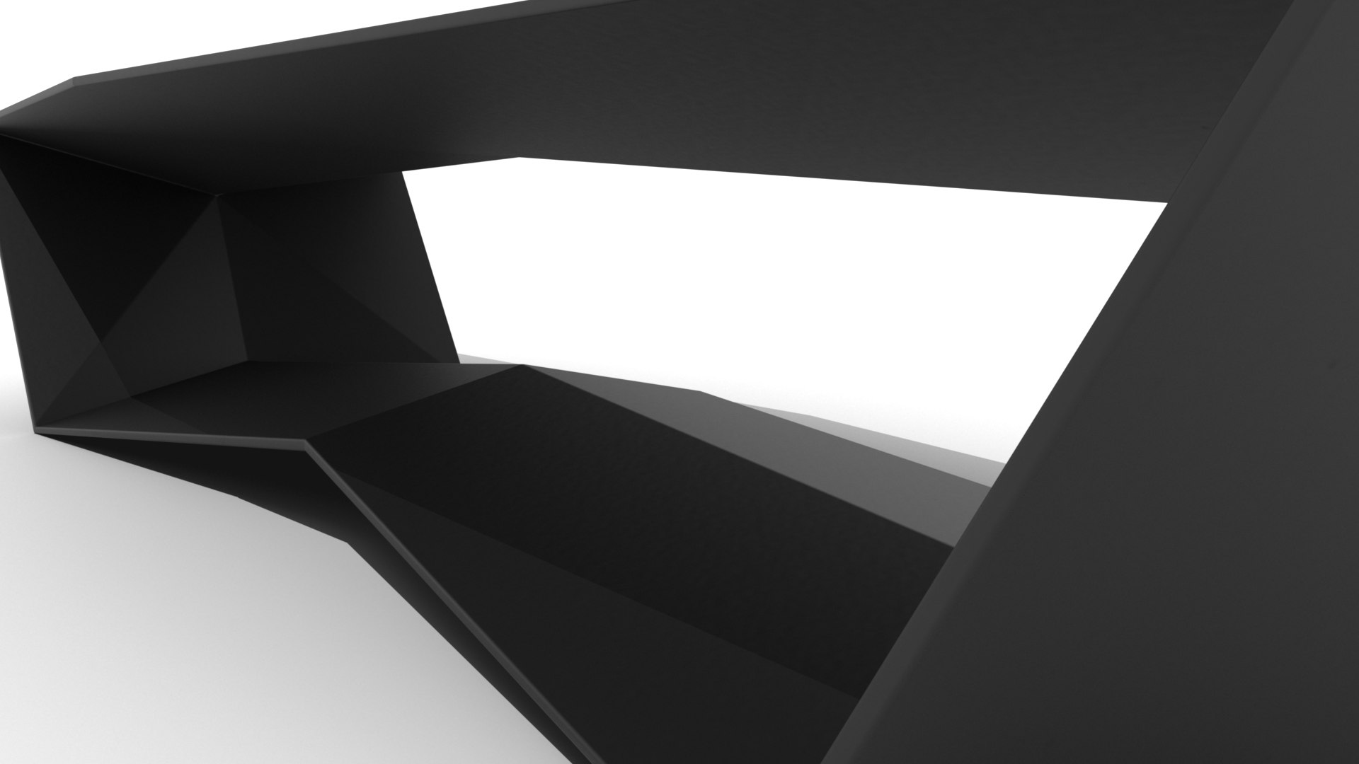 Modern Sleek Ridged Base 3D Model - TurboSquid 1267474