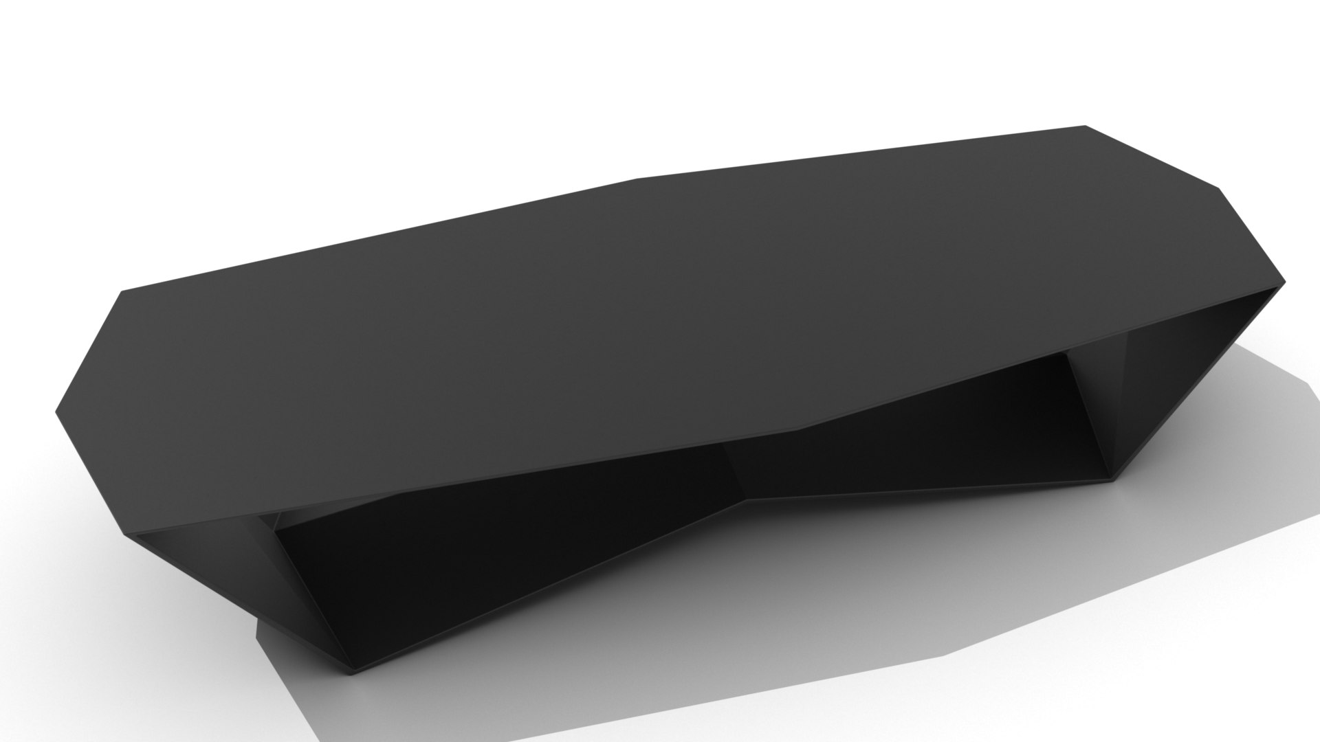 Modern Sleek Ridged Base 3D Model - TurboSquid 1267474