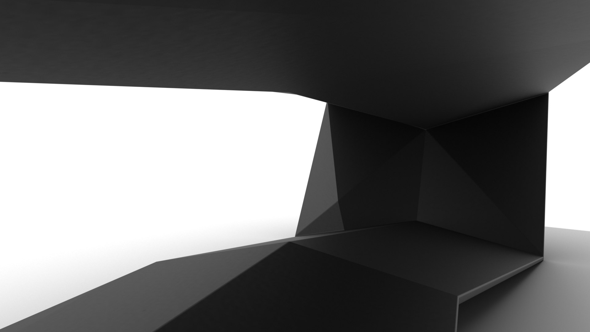 Modern Sleek Ridged Base 3D Model - TurboSquid 1267474