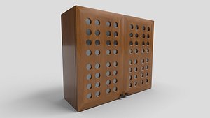 3D model Kitchen Cabinet N8