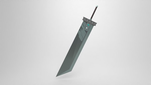 バスターソード3Dモデル - TurboSquid 2205920