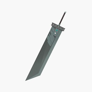 3D model Buster Sword