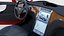 pack tesla 3 s interior 3D model