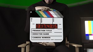 Digital Movie Clapboard