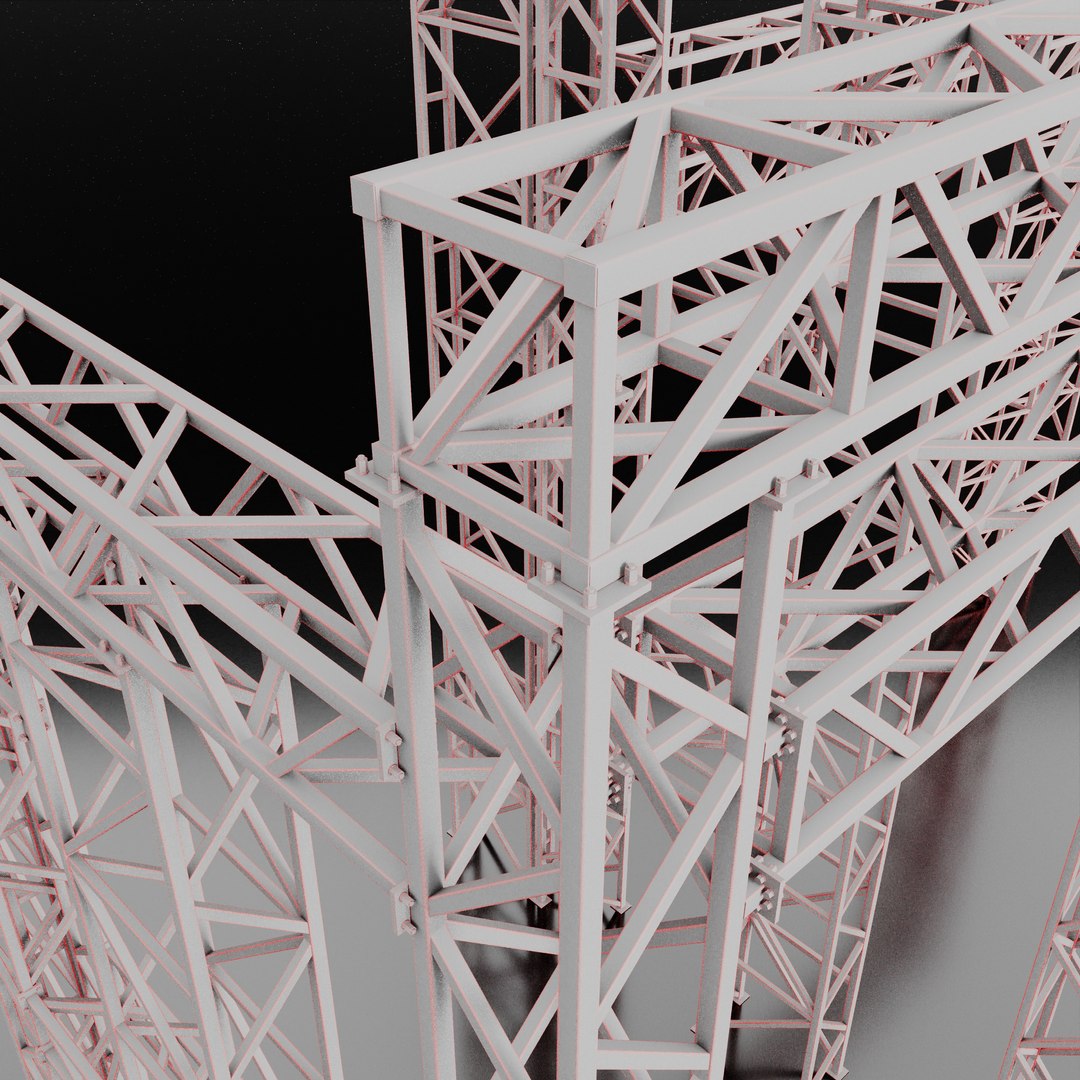 Steel Constructions 3D Model - TurboSquid 2245312