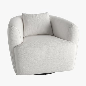 Carinho swivel chair 3D model