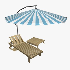 3D model OUTDOOR FURNITURE 34