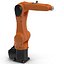 generic industrial robot arm 3d max