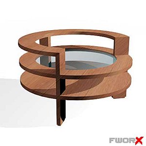 3d table coffee model