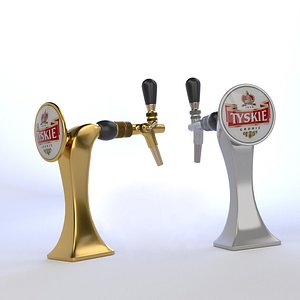 3d beer tower model