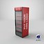 3D model refrigerator display