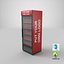 3D model refrigerator display