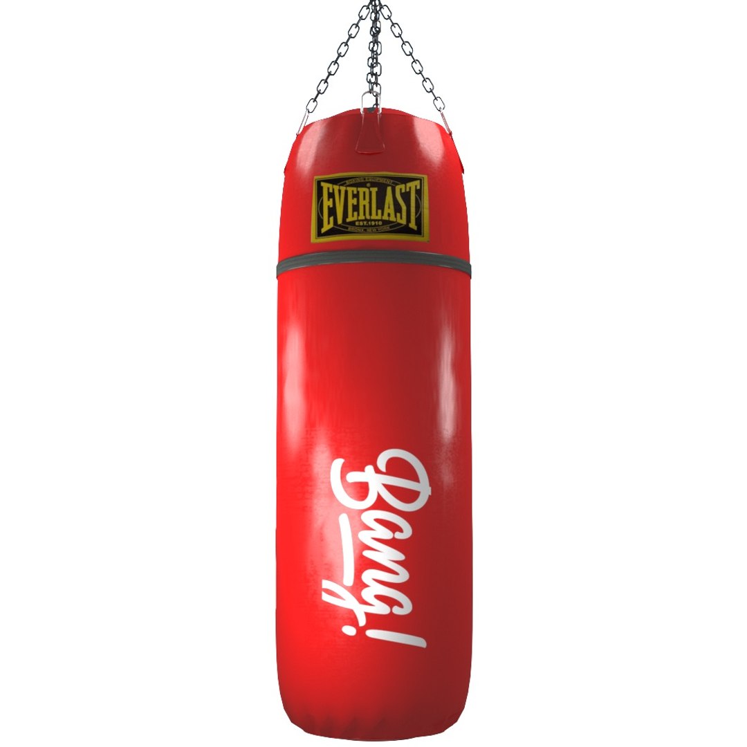 Punching Bag 3D Model - TurboSquid 1570300