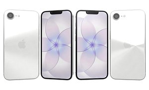 Apple iPhone 17e White 3D model