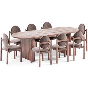 Truett chair and Ferrell table