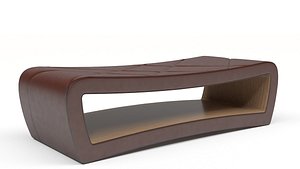 LEATHER BENCH 1 3D