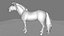Horse Low-poly