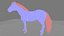 Horse Low-poly