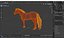 Horse Low-poly