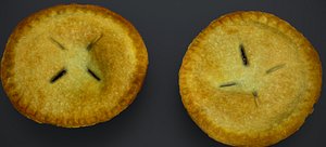 BLUEBERRY PIE DESSERT 2023 3D model