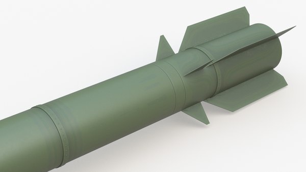 modelo 3d Misil balístico táctico tierra-tierra - TurboSquid 2302374
