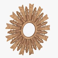 Realistic Hand Carved SKU Goya G Antique Mirror