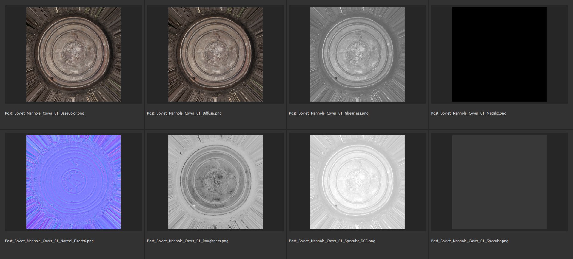 3D model realistic post-soviet manhole cover https://p.turbosquid.com/ts-thumb/Fx/9p2eN8/5v/textures/png/1617034145/1920x1080/fit_q87/f92fe428326a82d2f10bdf240d3dc7cba90b1211/textures.jpg