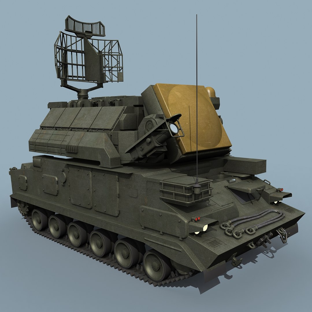 Russian Sam Sa-15 Gauntlet 3d Model