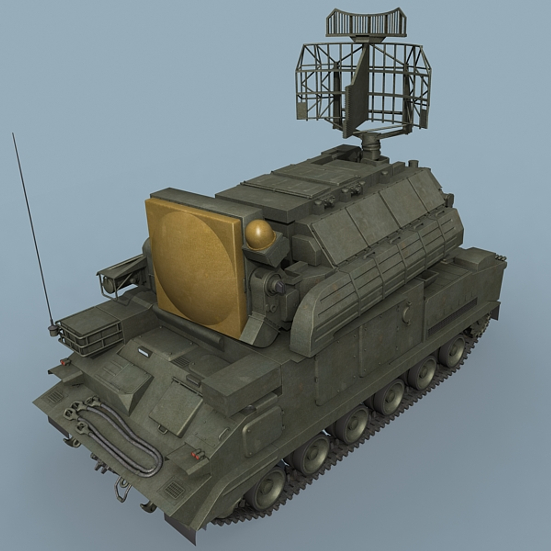 Russian Sam Sa-15 Gauntlet 3d Model