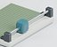 Rotary Paper Trimmer with Sliding Cutter and Measurement Grid