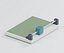 Rotary Paper Trimmer with Sliding Cutter and Measurement Grid