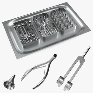 Complete ENT Instrument Kit Surgical Stainless