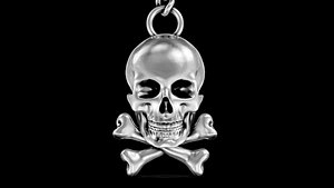Skull key holder