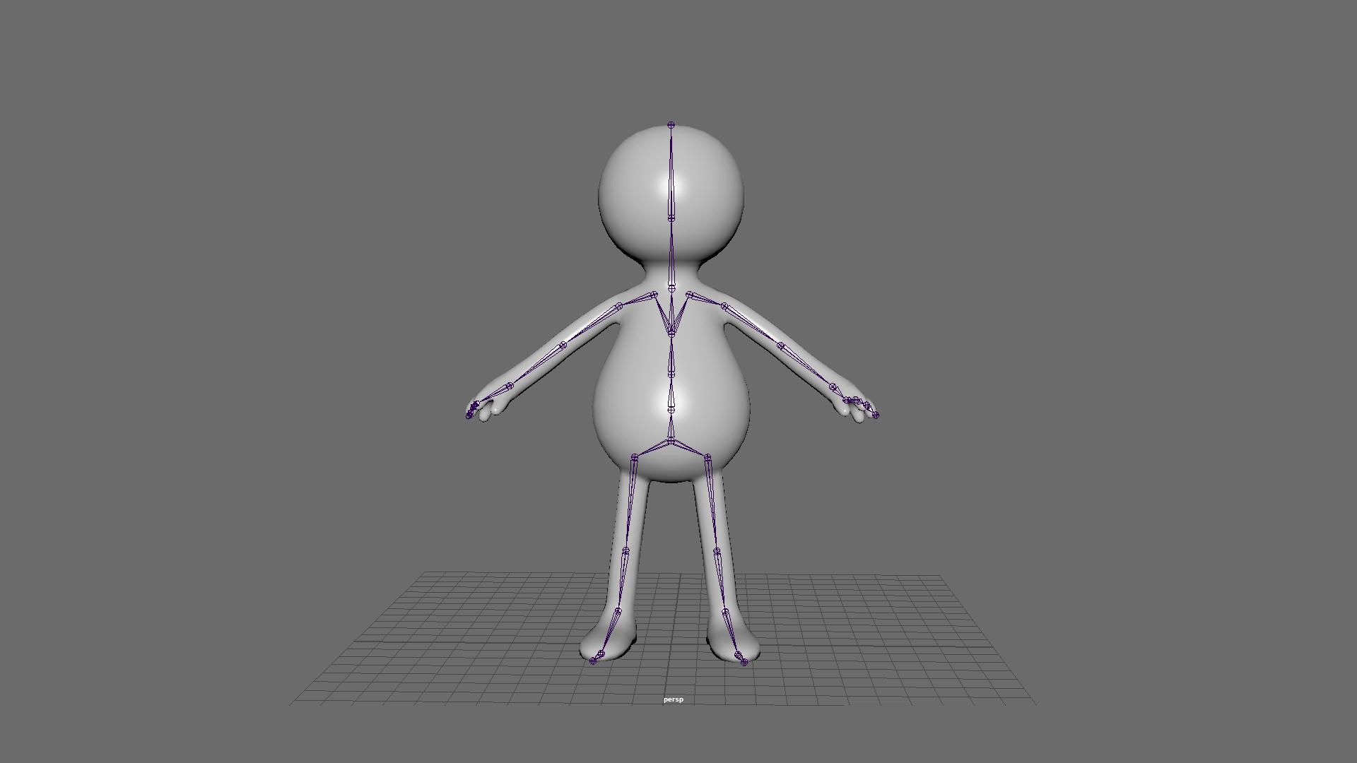 Stickman 02 Rigged Low Poly Model - TurboSquid 2319849