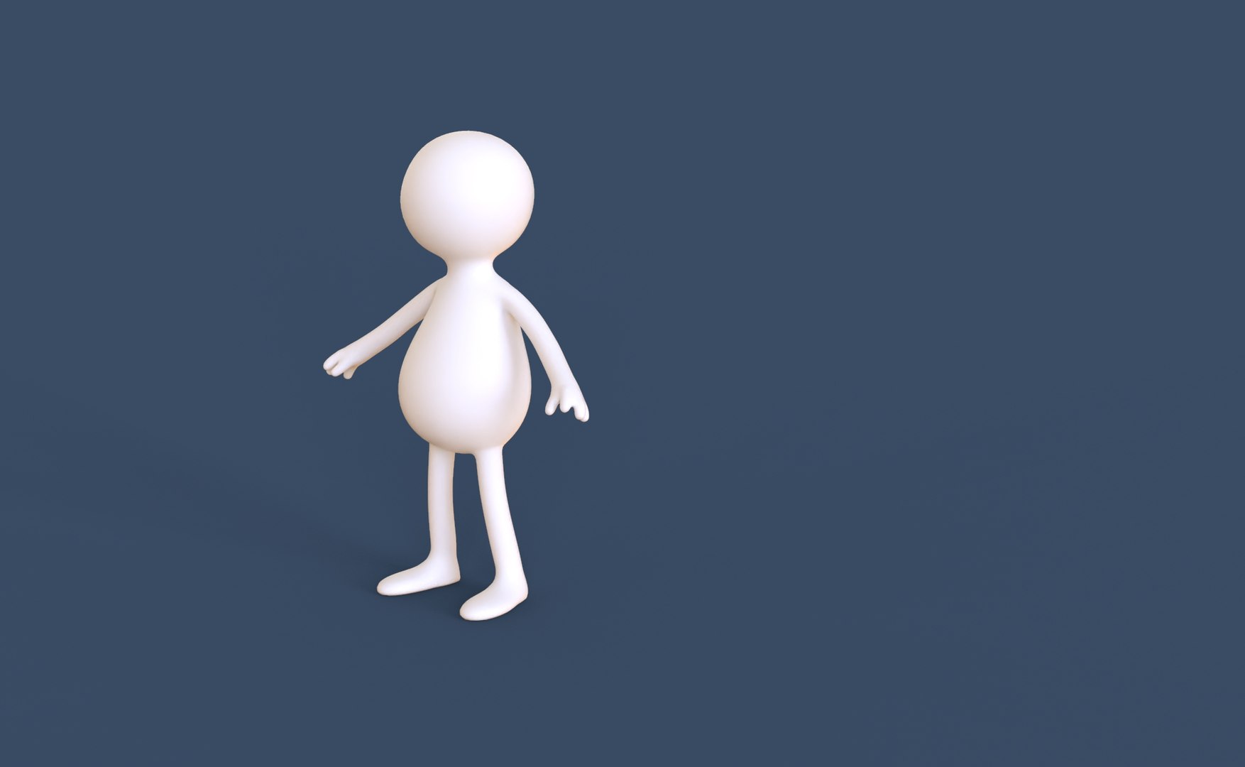 Stickman 02 Rigged Low Poly Model - TurboSquid 2319849