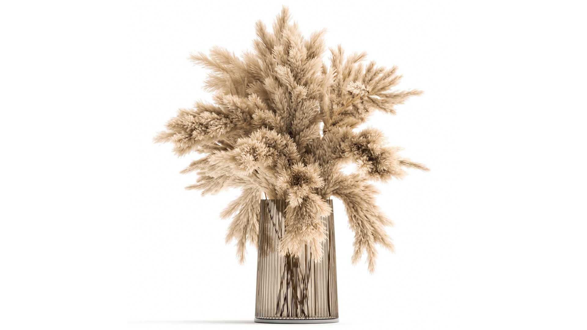 Bouquet Of Dried Reeds In A Vase 122 3D Model - TurboSquid 1765795