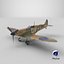 3D Supermarine Spitfire MkI SC