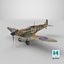3D Supermarine Spitfire MkI SC